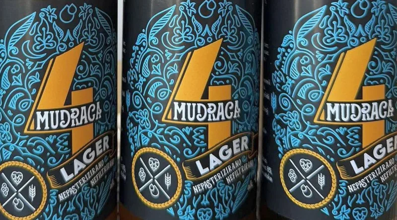 4 Mudraca LAGER 0,33L